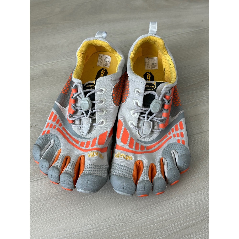 Vibram FiveFingers KomodoSport LS Women's EU39 US8 Barefoot Running Shoes Orange